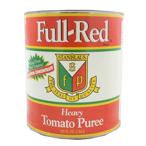 Stanislaus Full Red - Heavy Tomato Puree - 6 x 100 oz - Bulk Mart